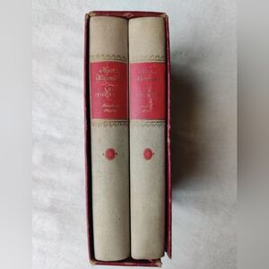 Anna Karenina Leo Tolstoy in Two Volumes Slipcase Random House 1939 Illustrated